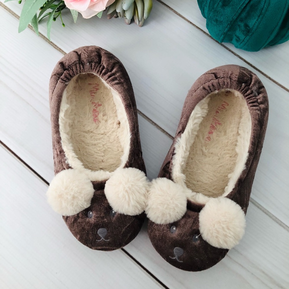 Mini Boden Lined Slippers